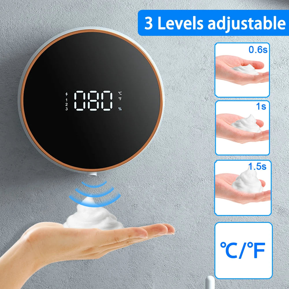 Automatic Foaming Hand Soap Dispenser.